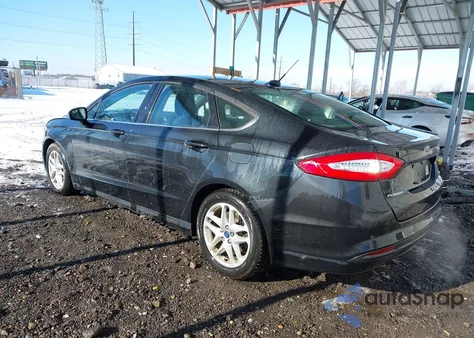 2014 Ford Fusion Se from USA, damaged, VIN 3FA6P0H75ER303389